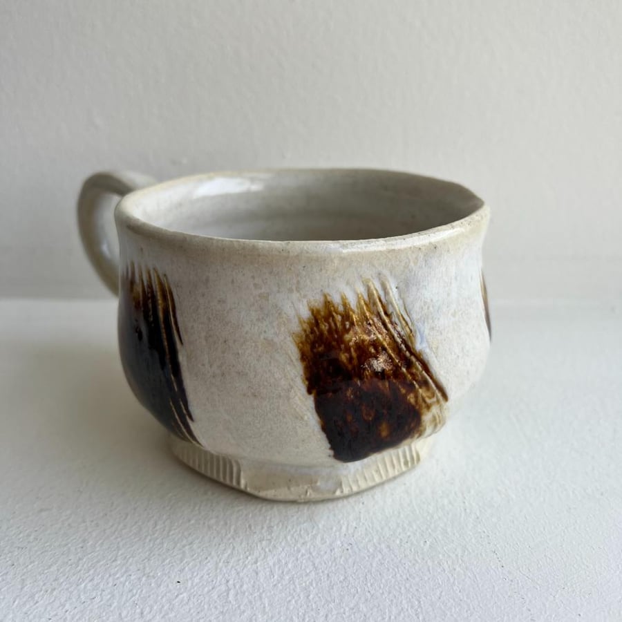 white mug
