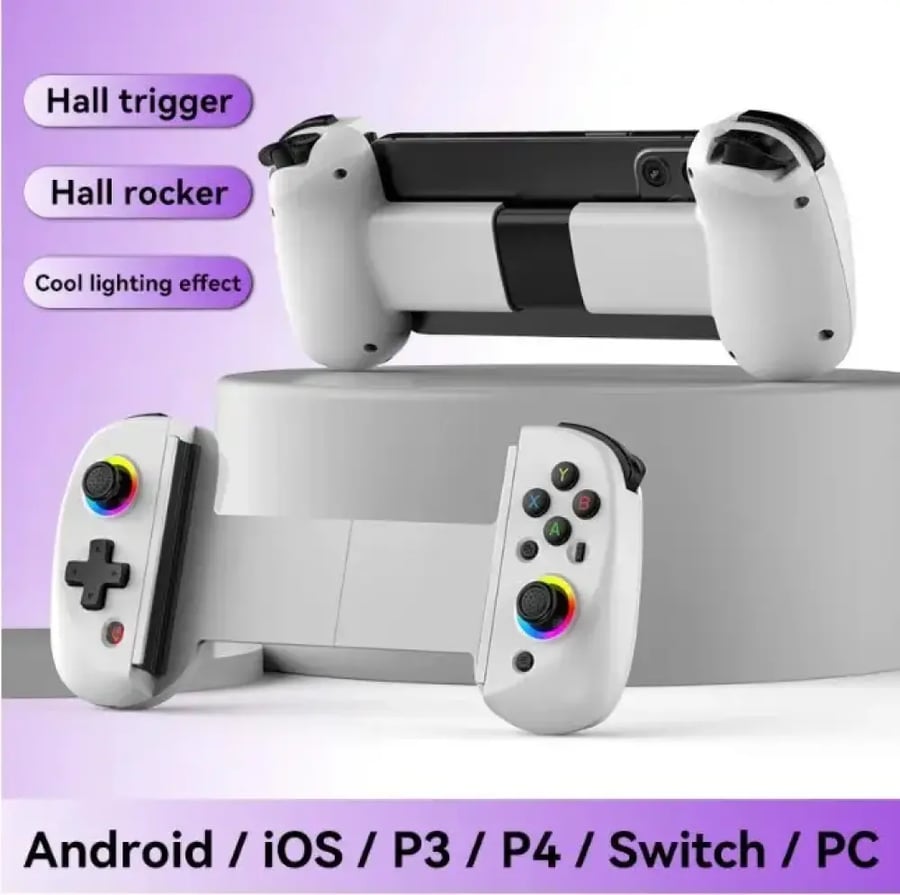 يدة تحكم تلسكوبية D8 - D8 Telescopic Bluetooth Gamepad