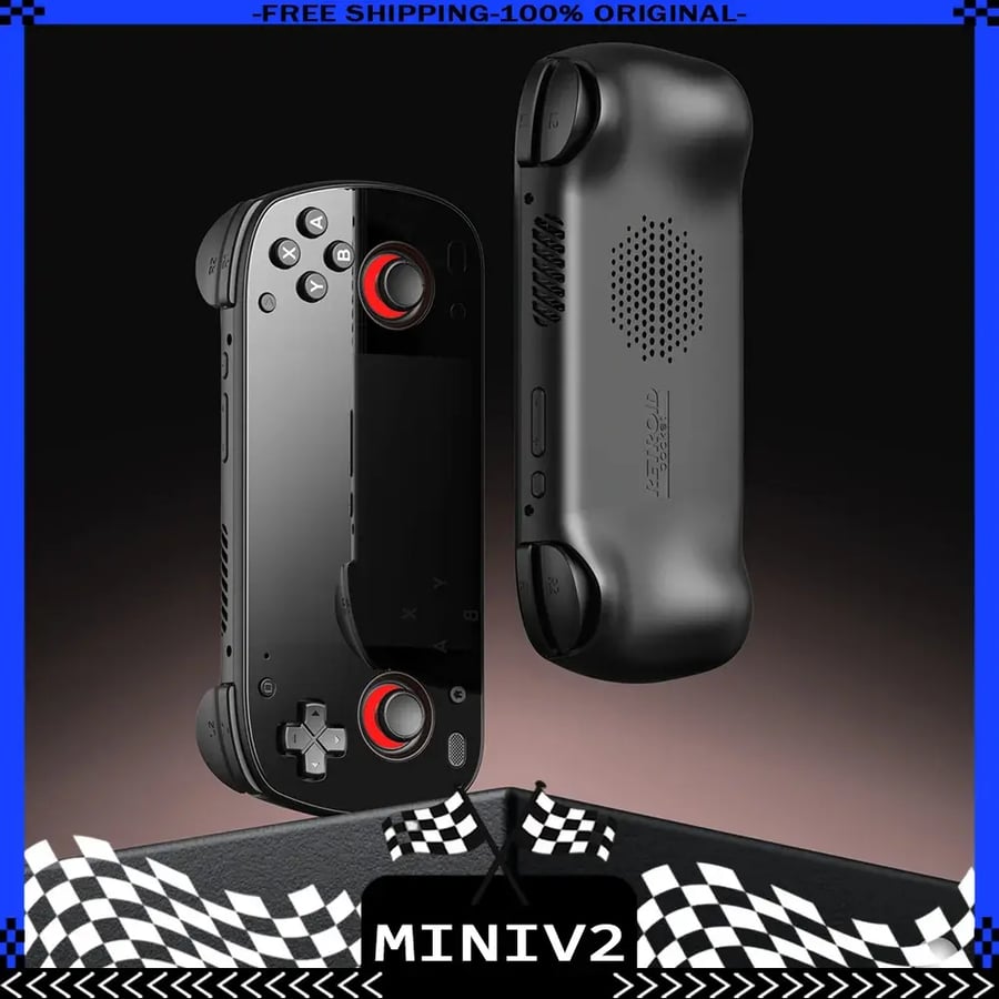 Retroid Pocket MiniV2 SD865 3.92 بوصة 8:7 شاشة OLED وحدة تحكم ألعاب أندرويد واي فاي 6 بلوتوث 5.1 وحدة تحكم محمولة رائعة نشطة