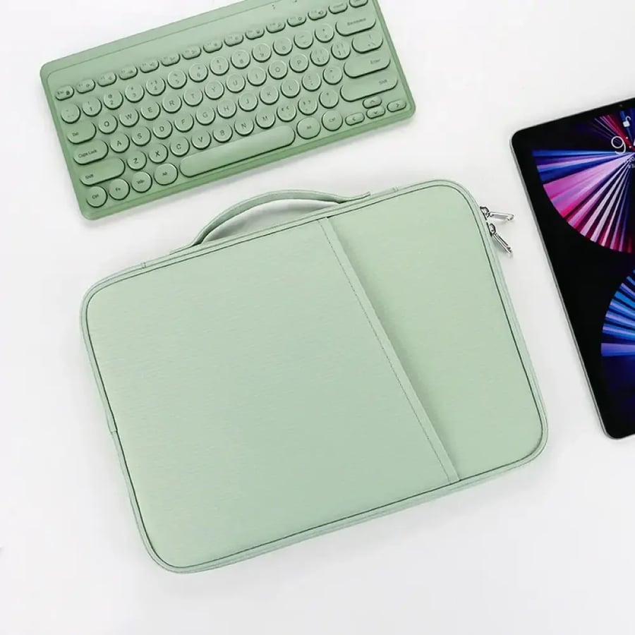 حقيبة تخزين مقاومة للصدمات لجهاز iPad Air 5 ، 4 ، 3 ، 2 ، 1 ، 10.9 ، 10.5 ، 10.2 ، Pro 11 ، 12.9 ، شاومي باد 5 ، غطاء لوحة مفاتيح ماك بوك