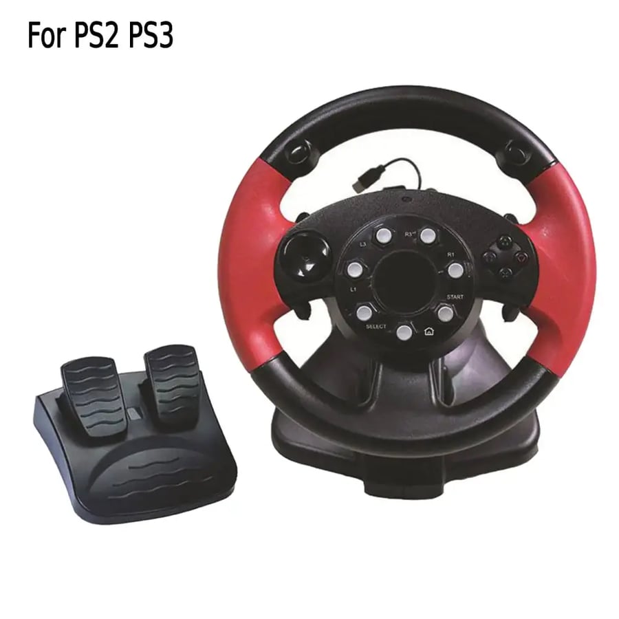 الألعاب سباق المقود ل PS4 PS3 PS2 D-INPUT وضع القيادة سباق عجلة و الطابق الدواسات قوة حقيقية ردود الفعل X-INPUT