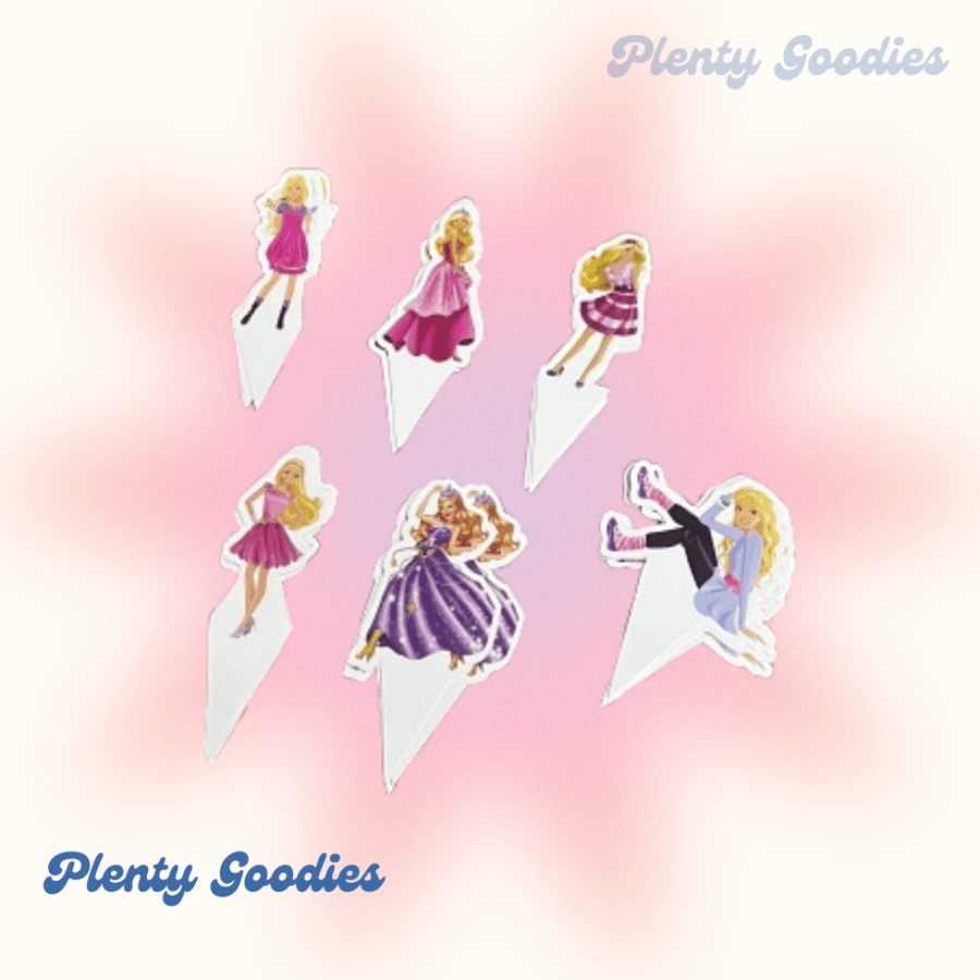 ١ قطعة تغريسة الكيك "  باربي " 1pcs Barbie Cake topper