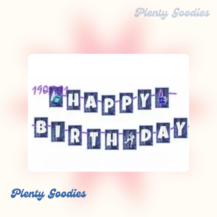 بنر،  لافتة  عيد ميلاد " فورتنايت "    Fortnite Birthday Banner