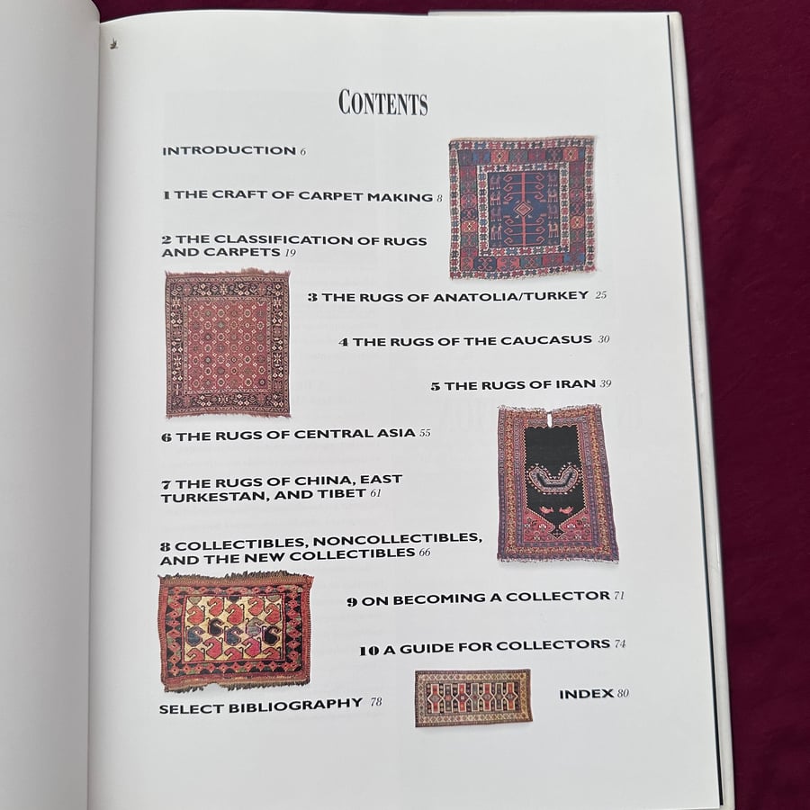 A866b  Oriental Rugs The Collector’s Guide