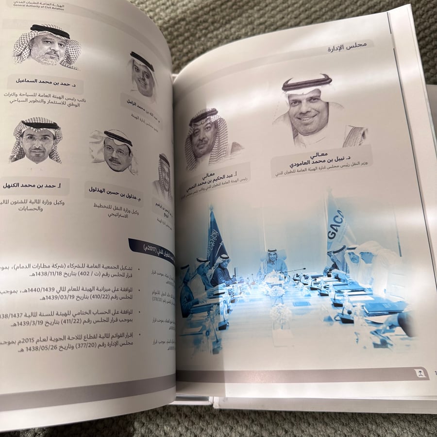 A292 التقرير السنوي الهيئة العامة للطيران المدني 2017