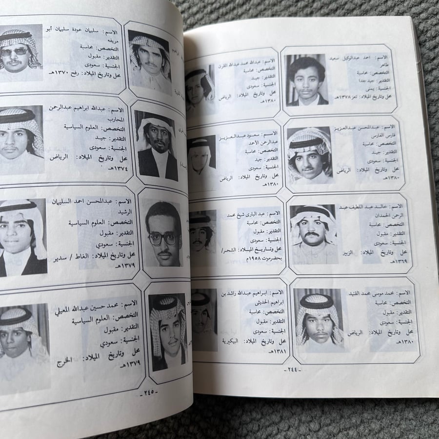 A246 دليل الخريجين جامعة الملك سعود 1402-1403