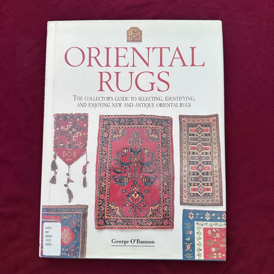 A866b  Oriental Rugs The Collector’s Guide