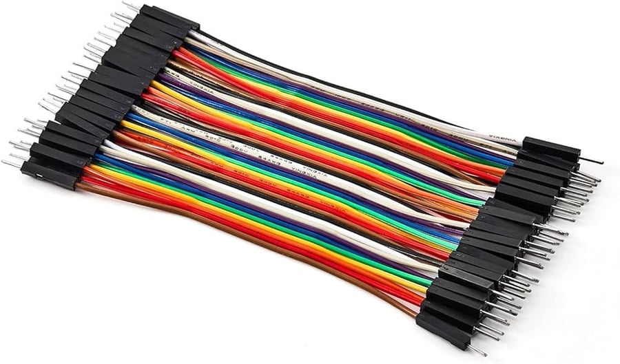 jumper wire 10cm M-M 40PCS