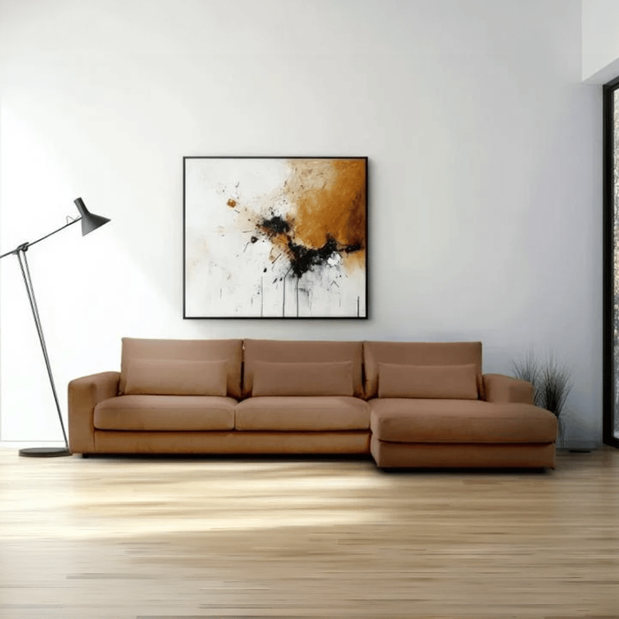 HUDSON SOFA 3 SEAT CHAISE LOUNGE LEFT