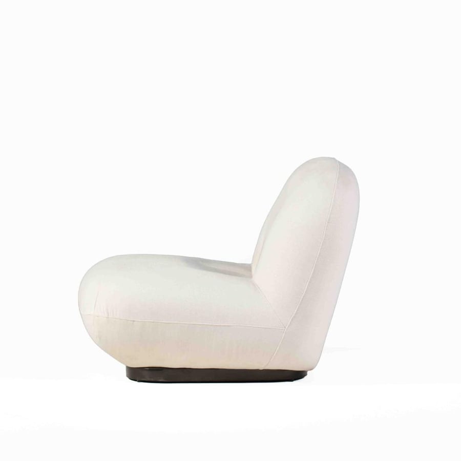 Izzy Armless Lounge Chair Off-White