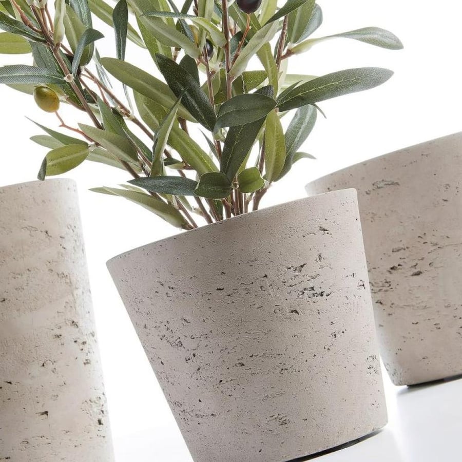 Lux Ceramic Plant Stand Set