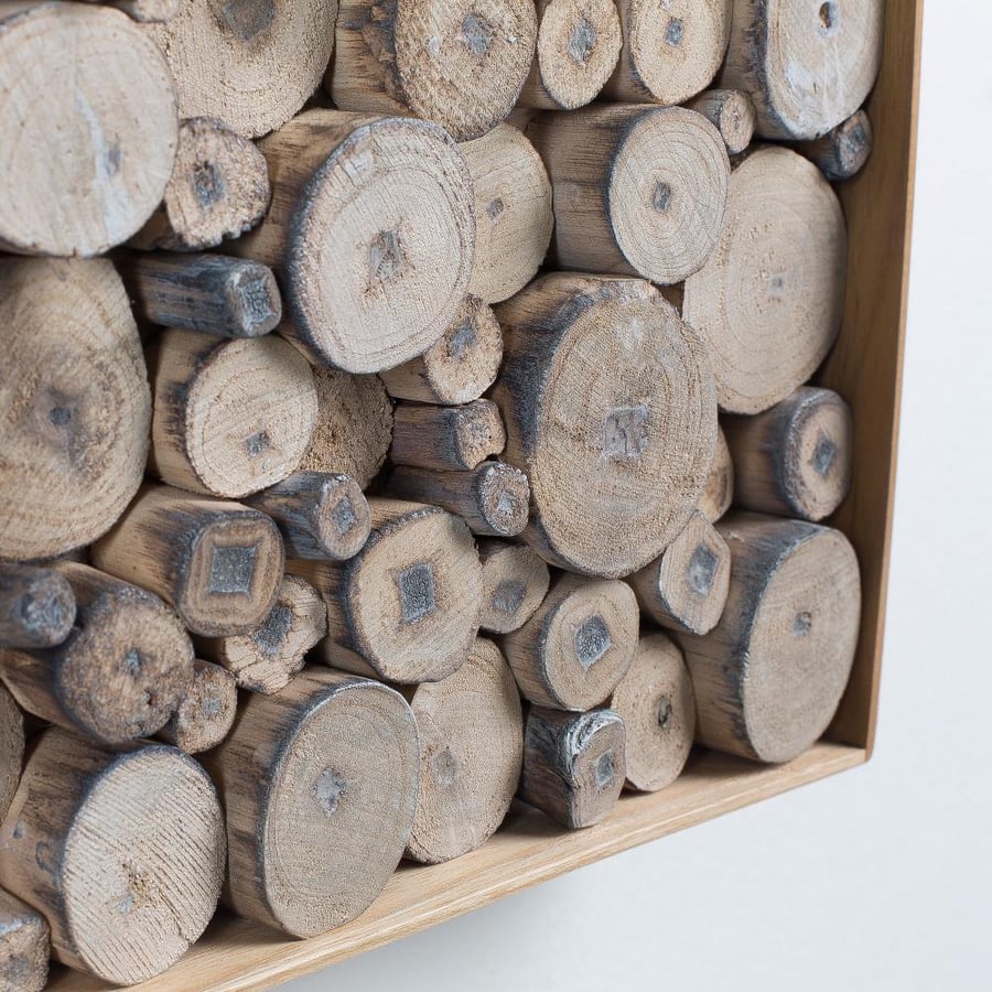 Jimmy Natural Wood Wall Decoration