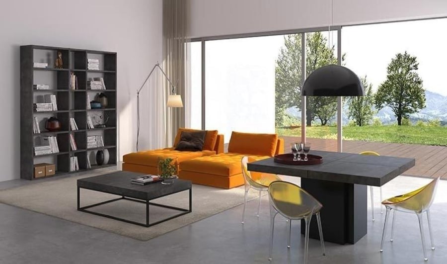 Dusk DT 150 Melamine Square Dining Table