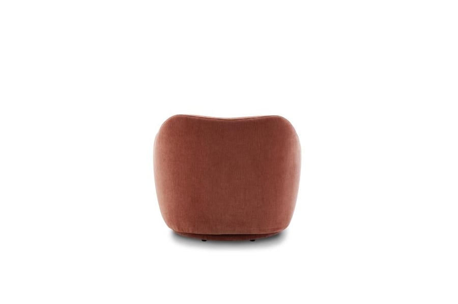 STREAM ARMCHAIR REDBROWN