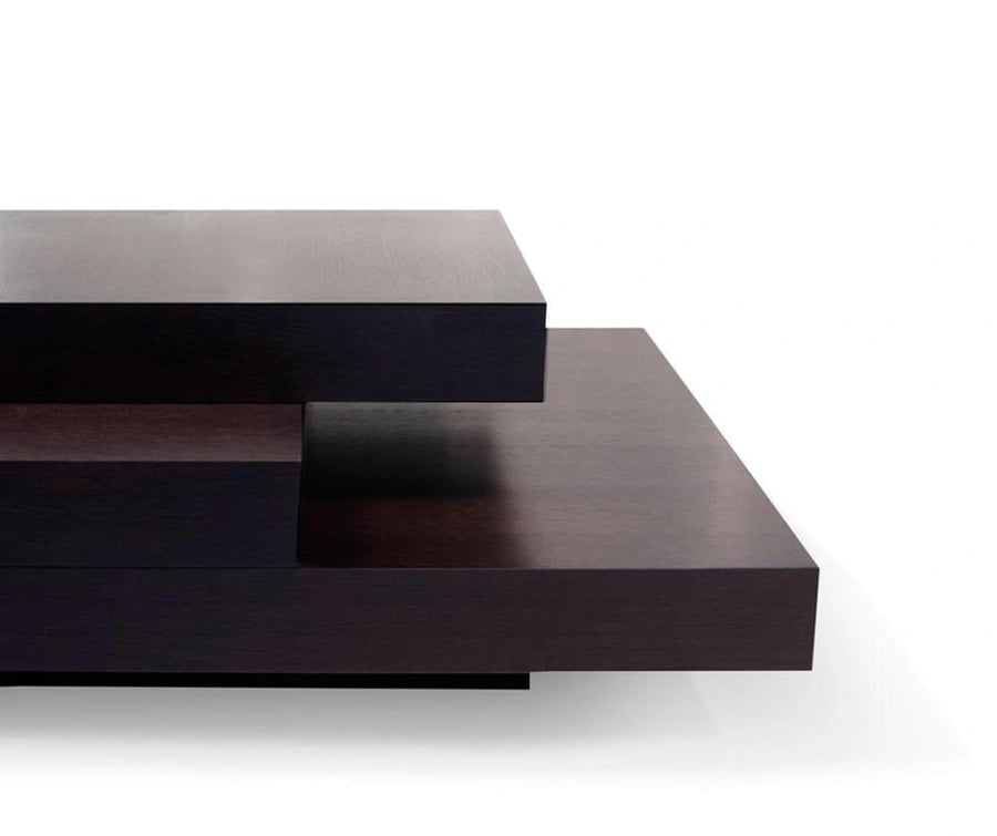 SLATE ,COFFEE TABLE,SQUARE,90X90X30,MELAMINE,CHOCOLATE-9500620669