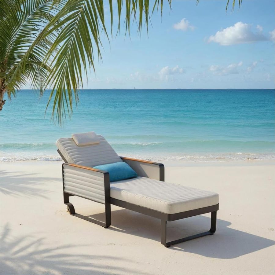 NEW AIRPORT OUTDOOR SUNLOUNGER