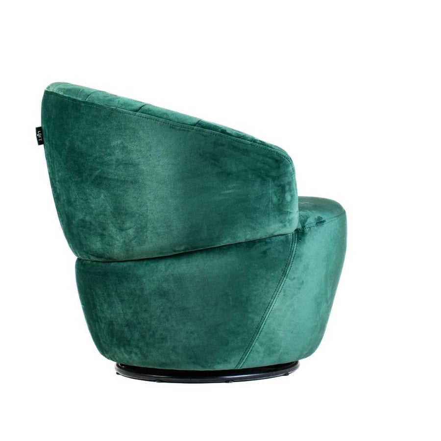 Dance Swivel Armchair, Green