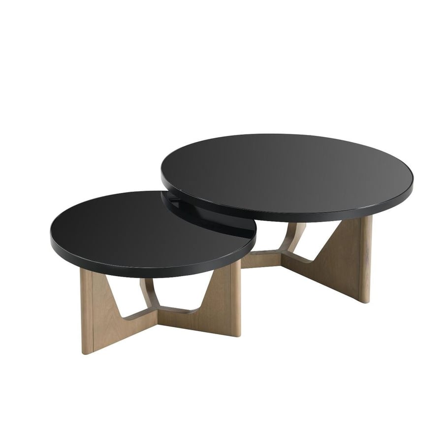 ASHTON COFFEE TABLE,ROUND,SET OF 2