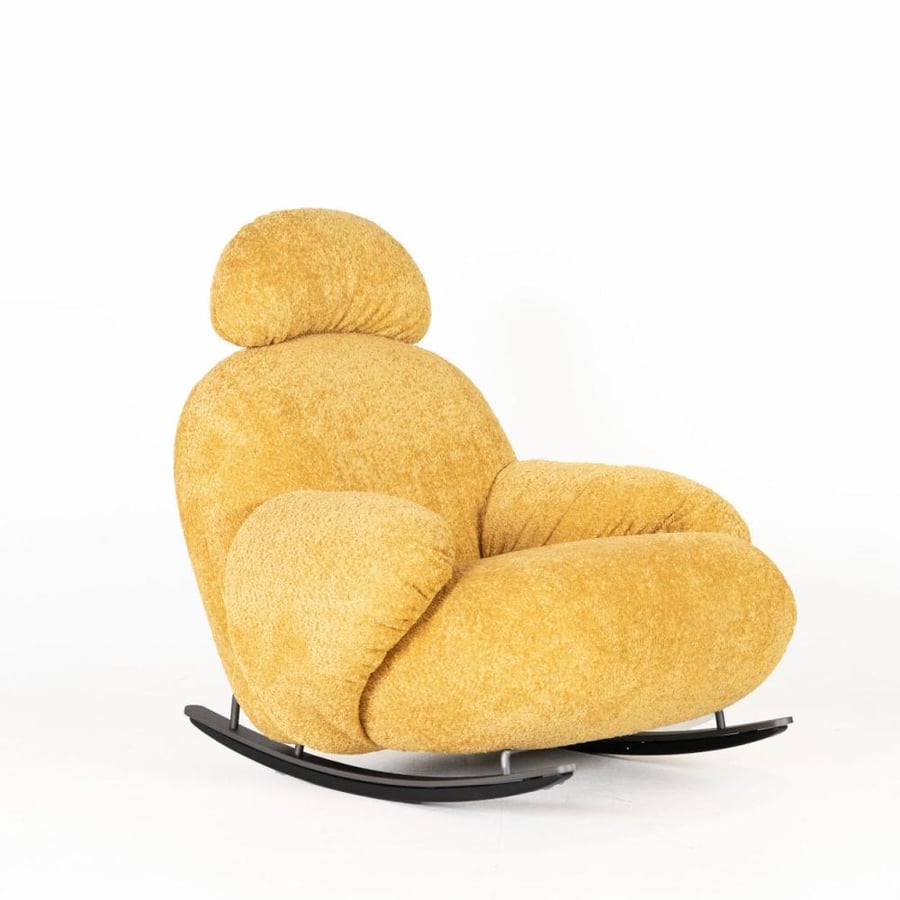 Draco Rocking Armchair, Yellow