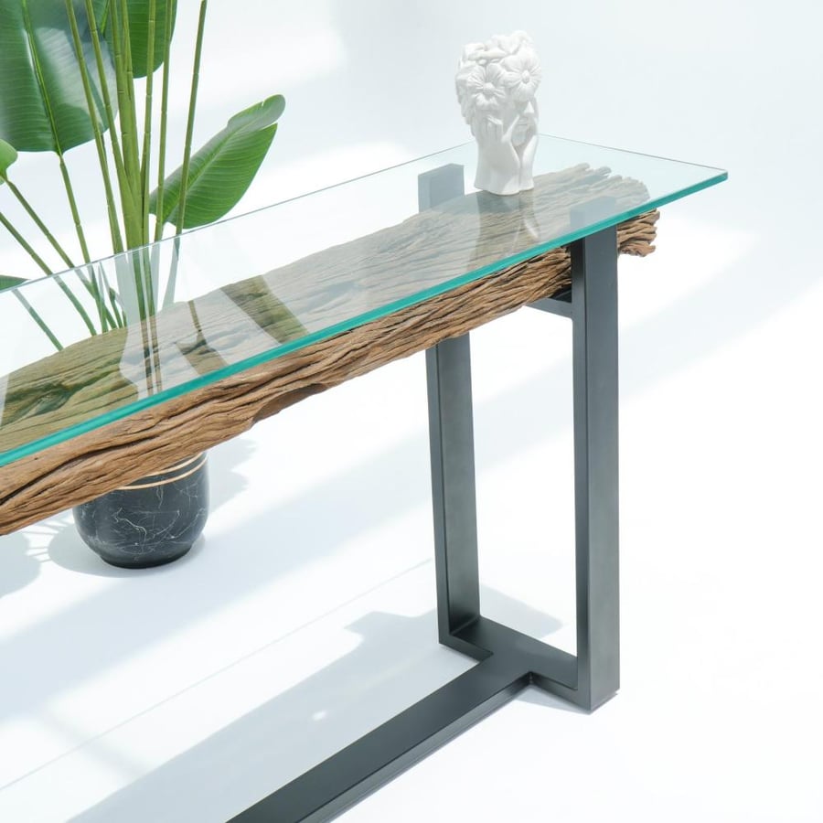 NEW RAILWAY LOGS CONSOLE TABLE
