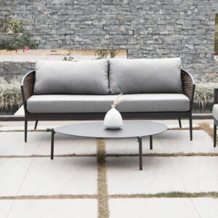 MUSES OUTDOOR SOFA 2.5 SEATER+ TWO ARM CHAIR SET