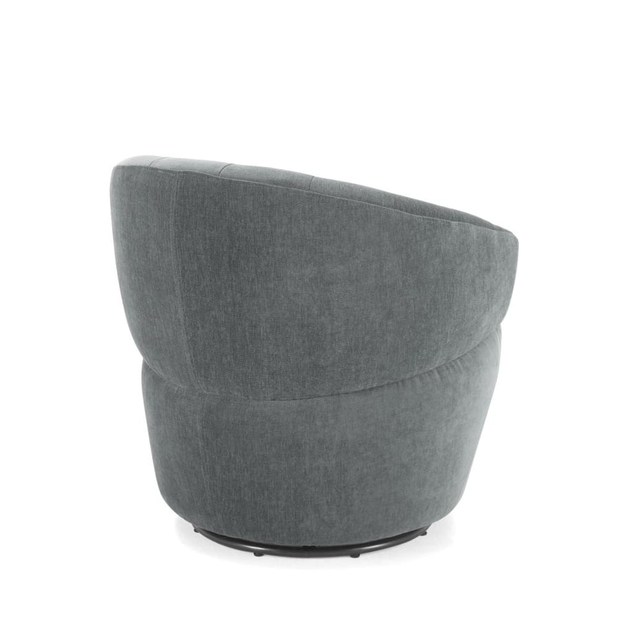 Dance Swivel Armchair, Grey