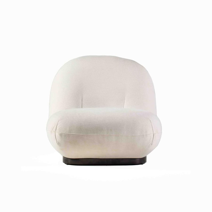 Izzy Armless Lounge Chair Off-White