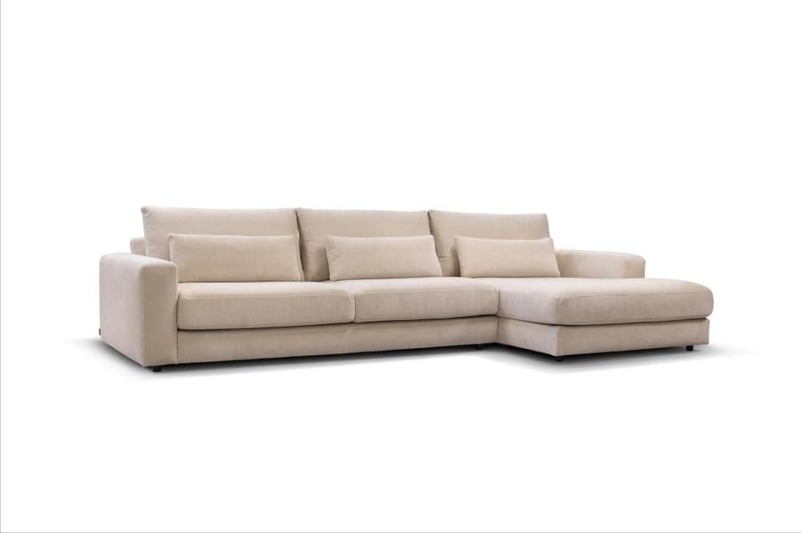 HUDSON SOFA 3 SEAT CHAISE LOUNGE LEFT