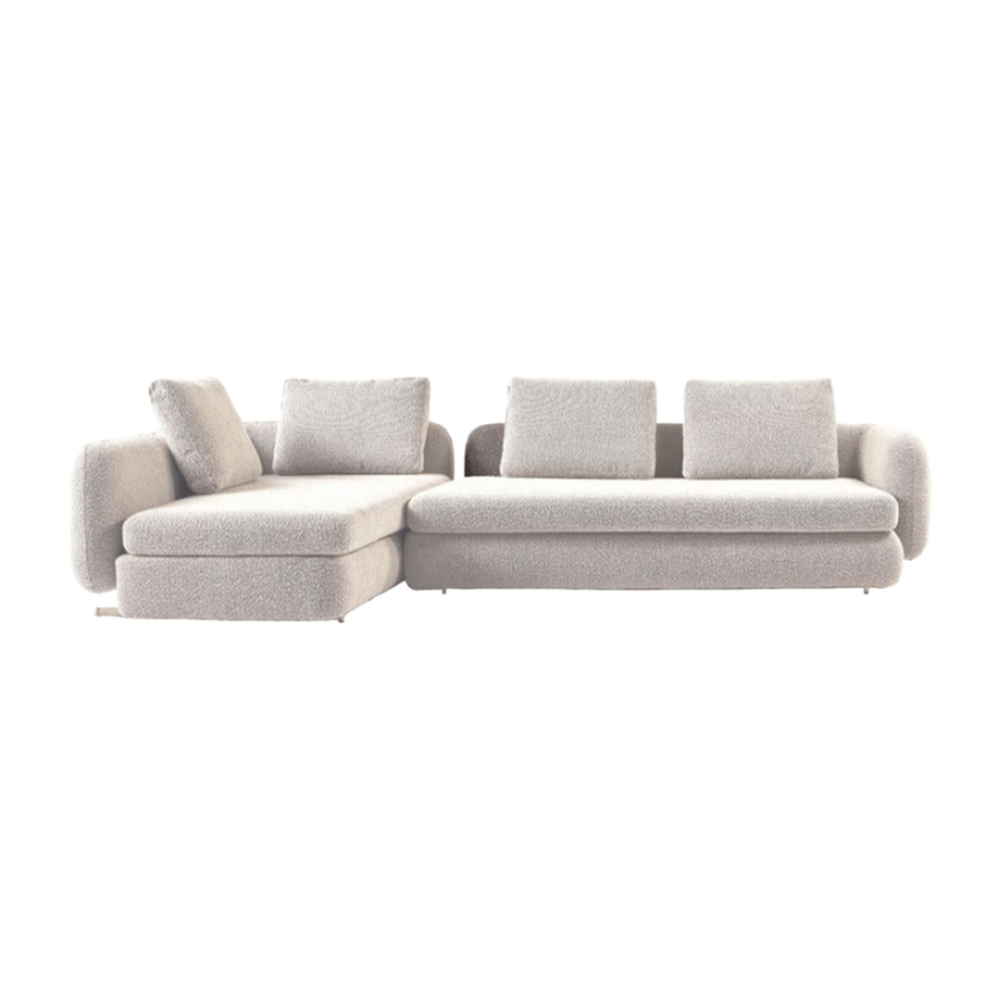 Elio 3 Seater Right Corner Sofa + Chaise Lounge