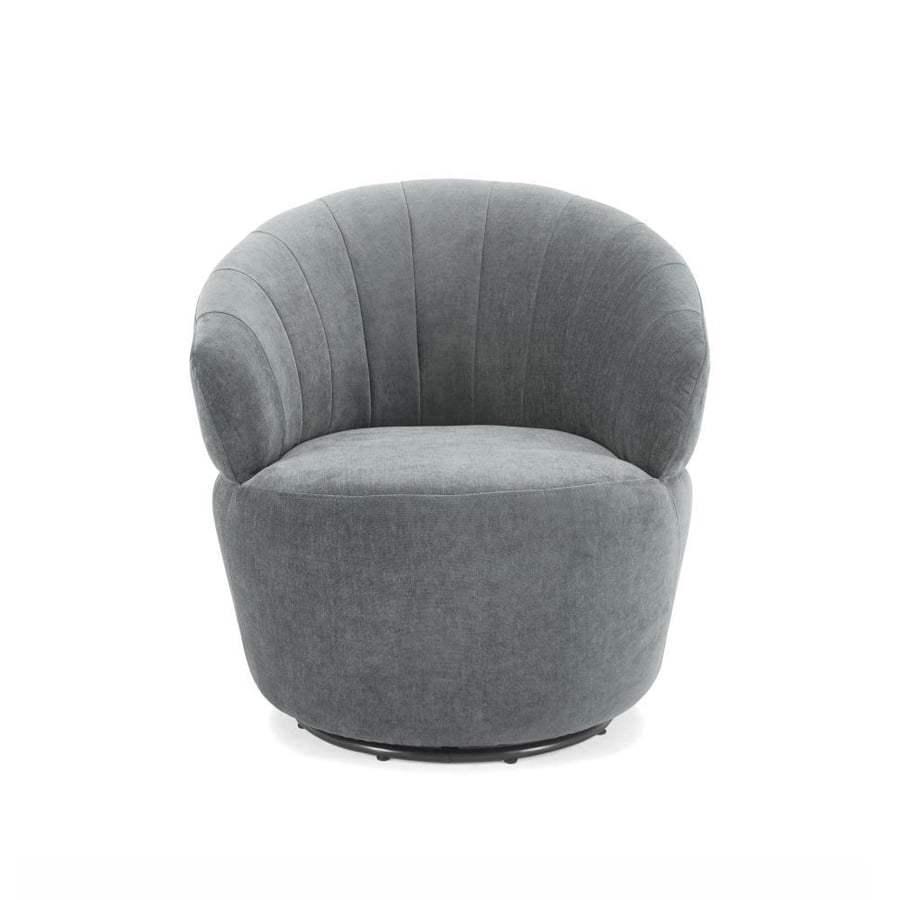 Dance Swivel Armchair, Grey
