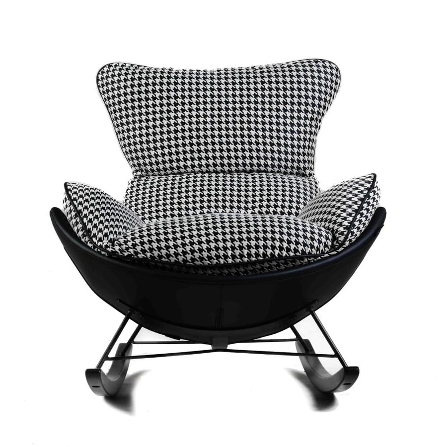 Remo Rocking Armchair, Black