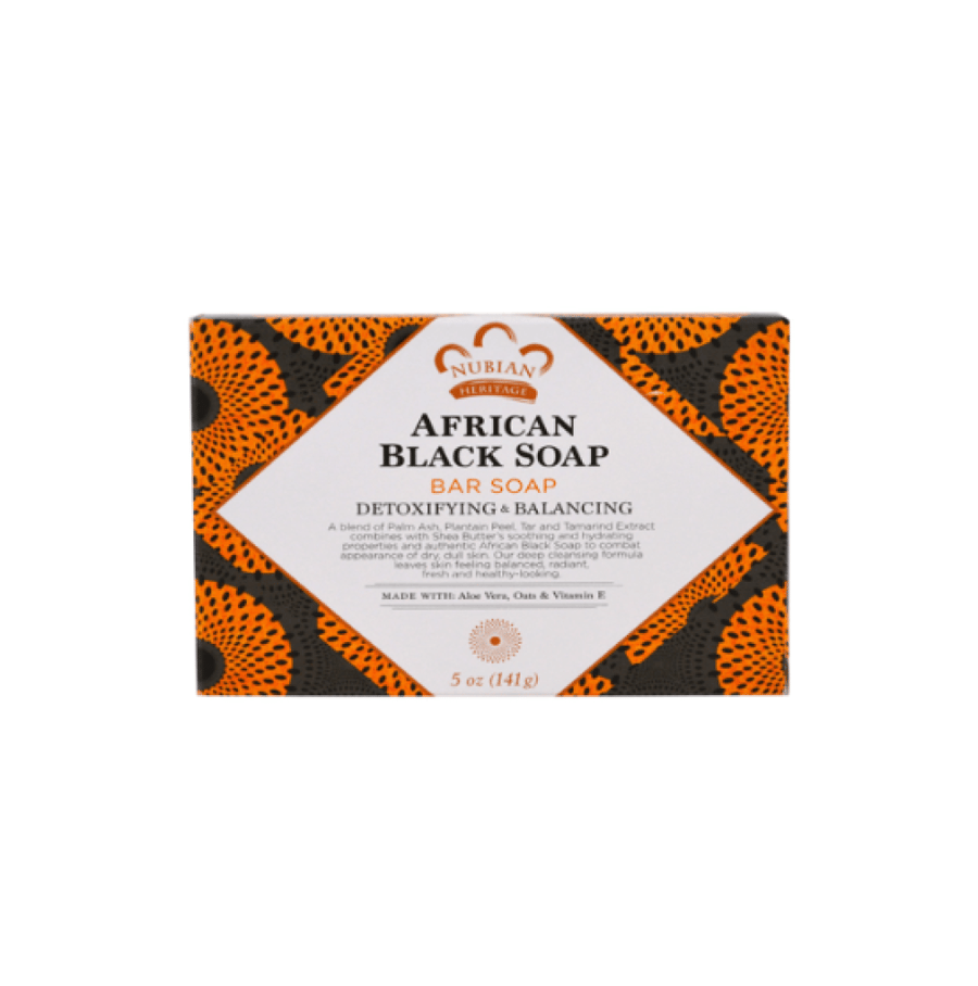 African black soap from Nubian Heritage - 142g
