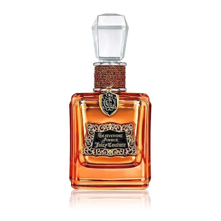 Glistening Amber perfume from Juicy Couture 100ml – Juicy Couture Glistening Amber Eau de Parfum – warmth of amber and vanilla with a royal feminine charm