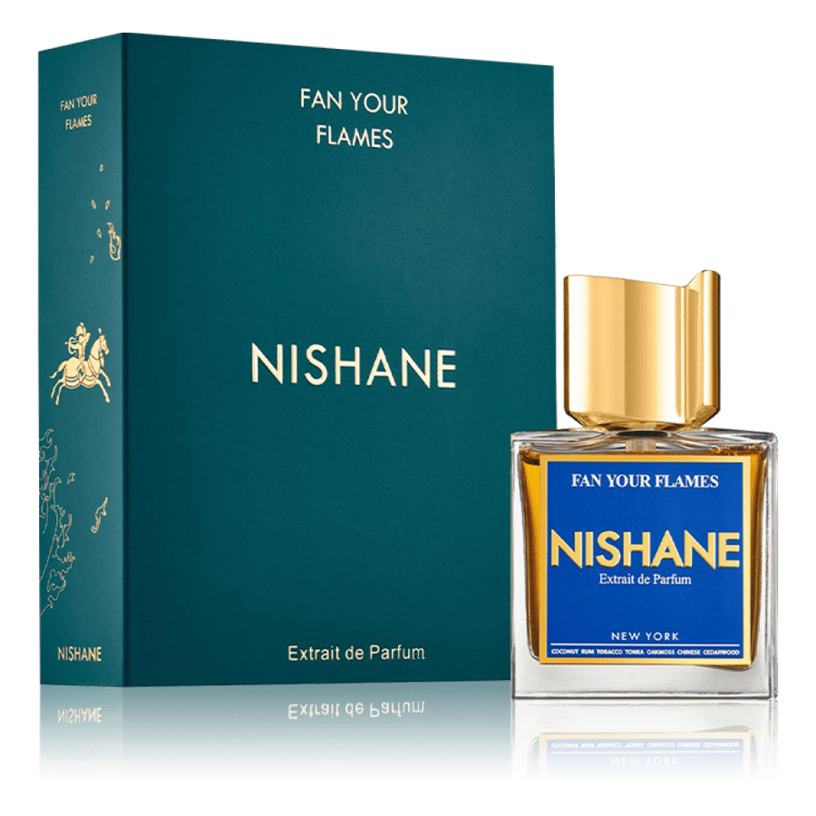 Nishane Fan Your Flames perfume extract 100 ml for both genders - warm smoky tobacco and coconut scent