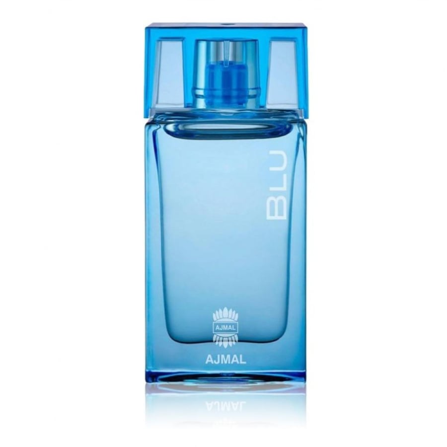 عطر أجمل بلو باي أجمل (Ajmal Bleu by Ajmal) أو دو بارفان للرجال - عطر مائي خشبي منعش وحيوي بحجم 90 مل