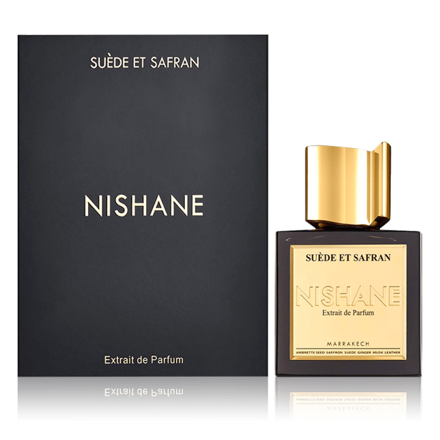 عطر نيشاني سويد إيه زعفران (Nishane Suède à Safran) إكستريت دو برفيوم 50 مل للجنسين - رائحة الجلد السويدي الناعم والزعفران الحسي الدافئ