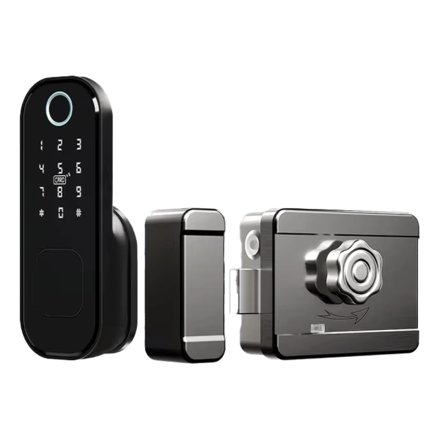 Smart external door lock