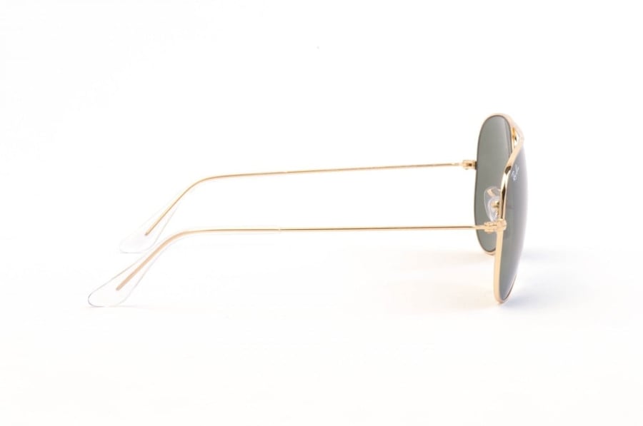نظارة شمسية راي بان Ray-Ban Aviator RB3025 L0205 ذهبي وعدسات خضراء