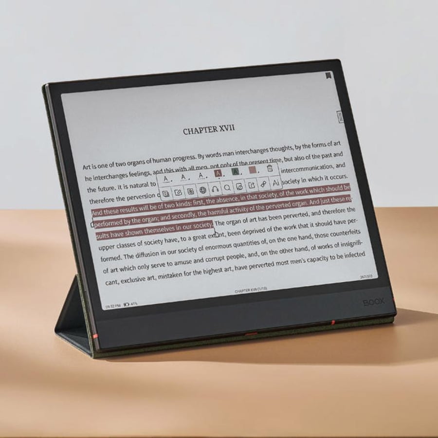 BOOX Note Air4 Series Magnetic Smart Folding Stand Protective Case