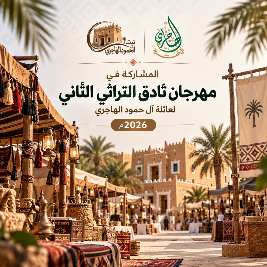 المشاركة في مهرجان ثادق التراثي الثاني 2026م