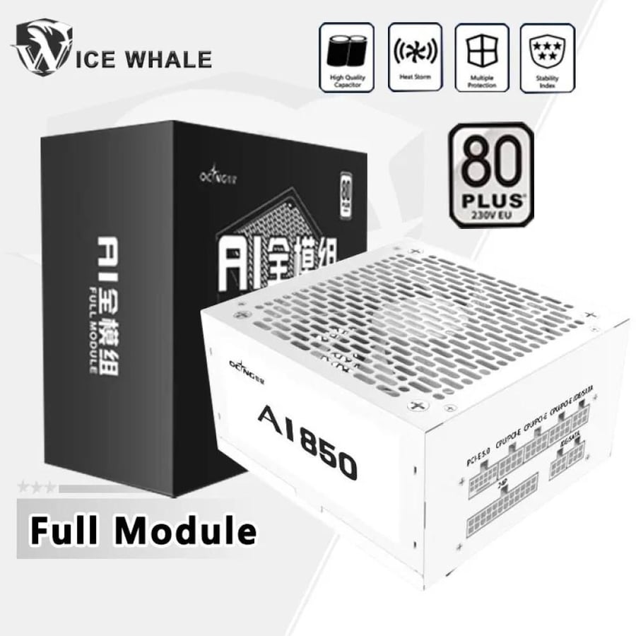 وحدة تزويد الطاقة ATX 3.0 80+ White – كفاءة مستقرة للألعاب واحتراف الأداء
