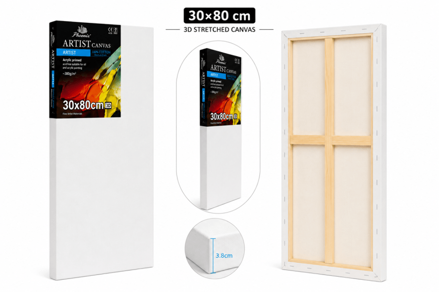 لوحات كانفس فونكس 3D - 30×80