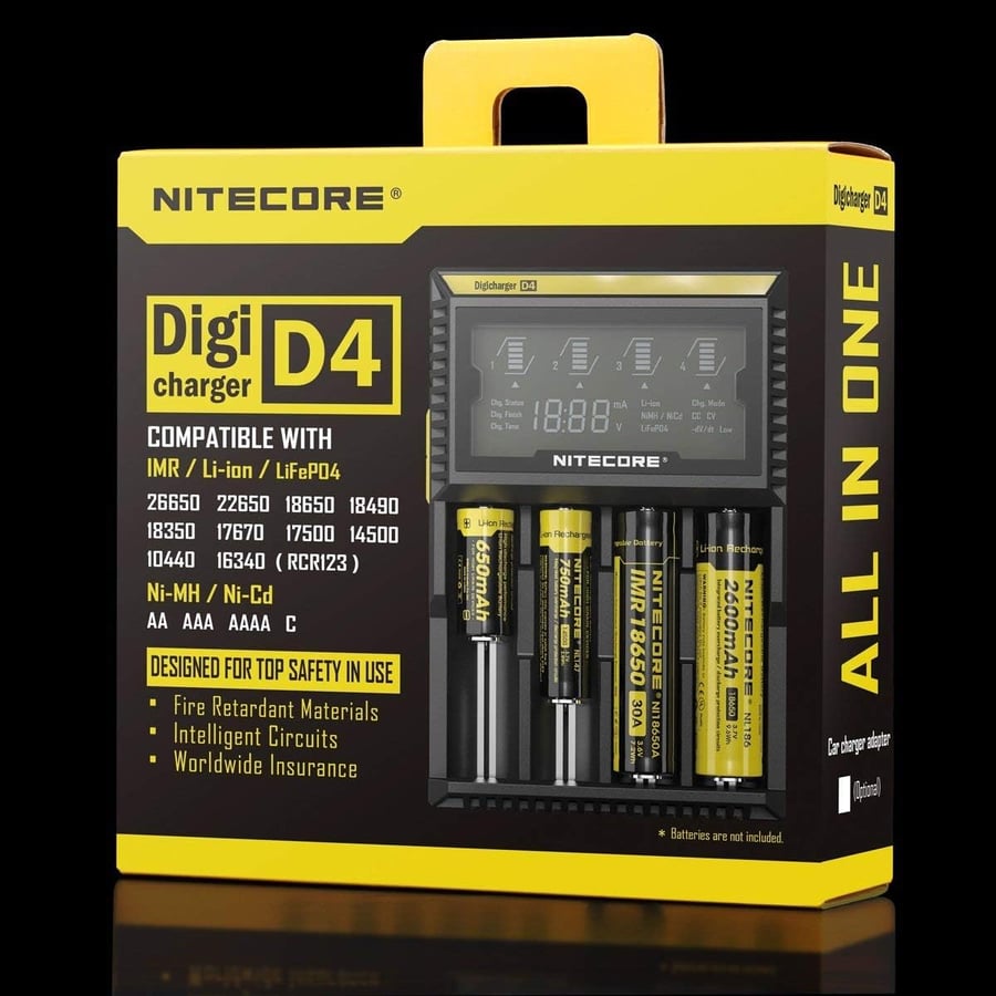 شاحن بطاريات نيتكور الاصلي   NETECORE  D4