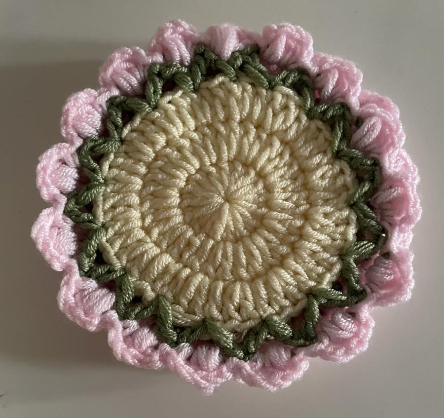 "أربع قطع"Tulip coasters