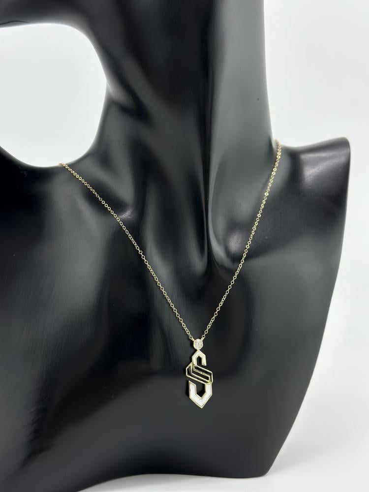 Italian design bracelet with Alwan Al-Mina (2.0 grams - 18 karat - NE0193)