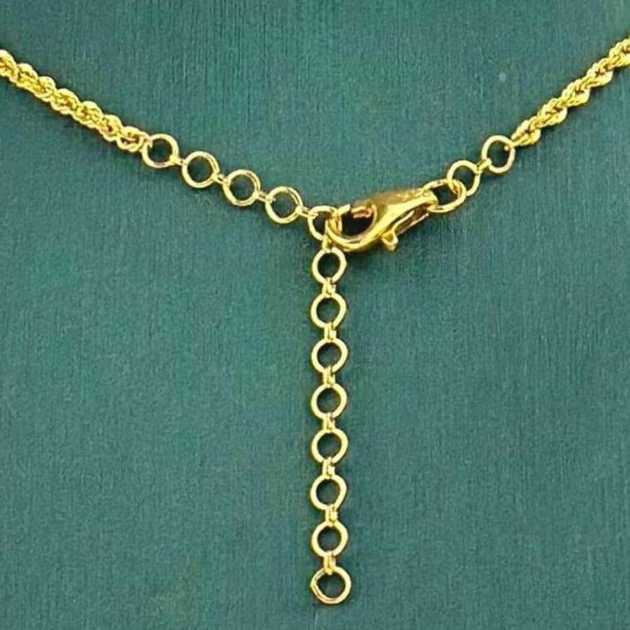 عقد ذهب اصفر عيار 21 من مجوهرات الشلوي