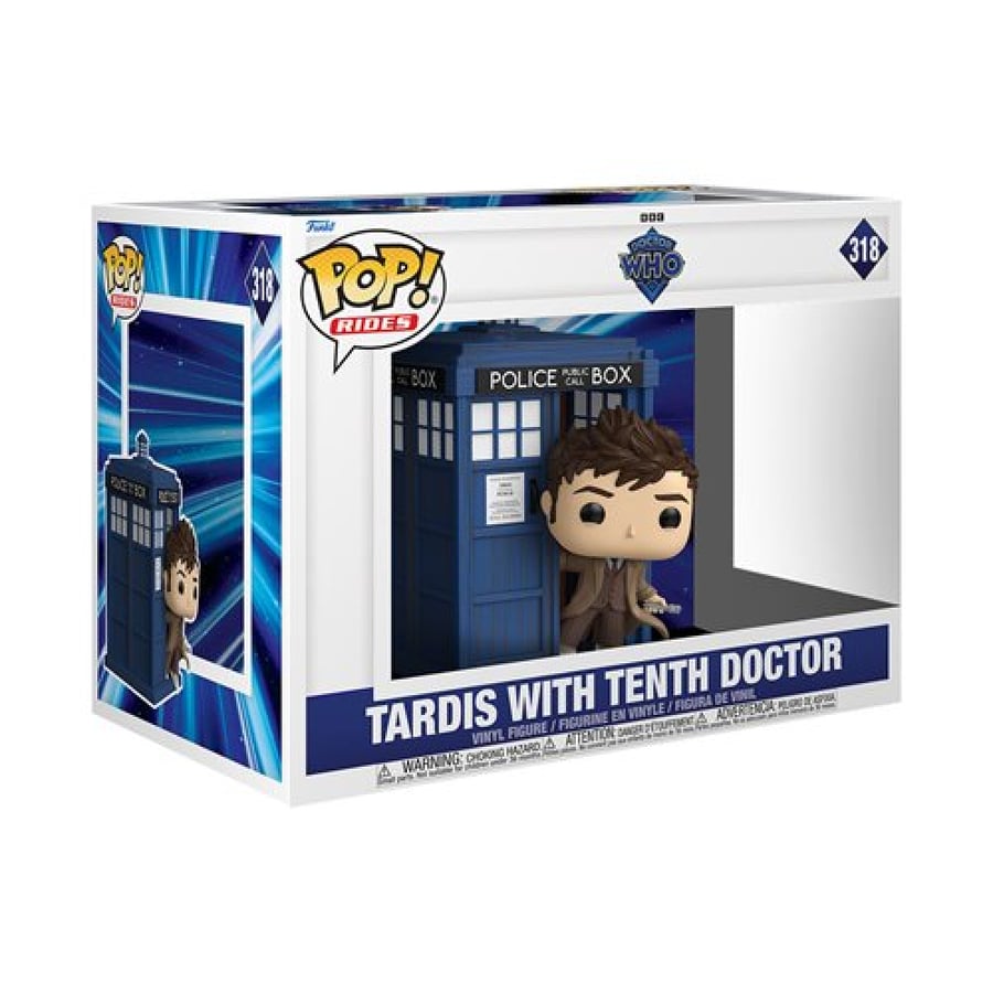 Doctor Who - TARDIS with Tenth Doctor Deluxe