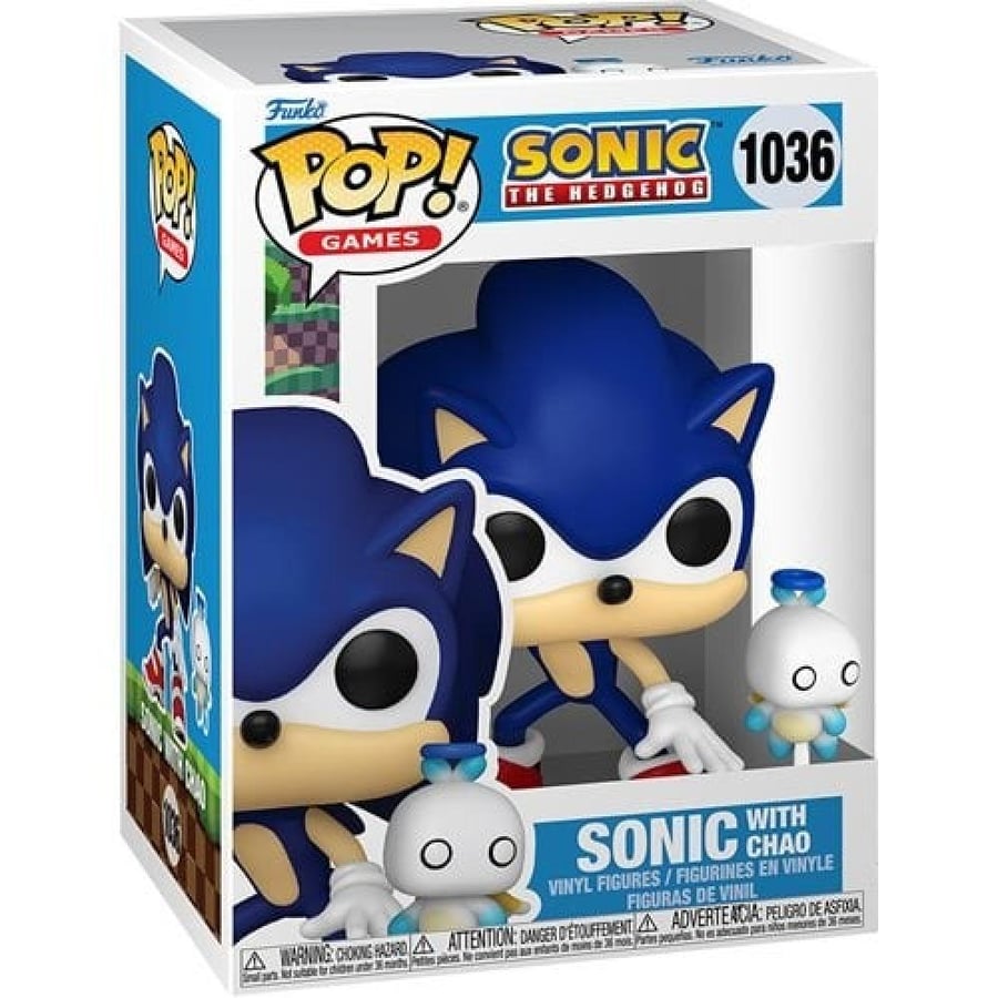 Sonic The Hedgehog - Sonic with Chao Buddy