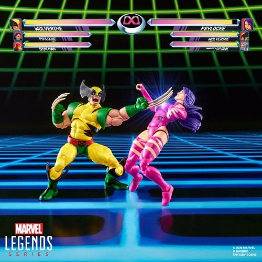 X-Men Marvel Legends Series Wolverine vs Psylocke