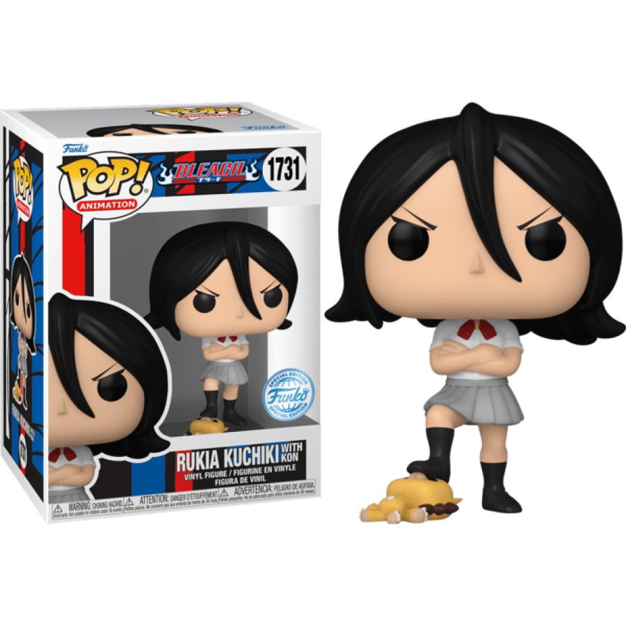 Bleach - Rukia Kuchiki with Kon Pop! Vinyl Figure